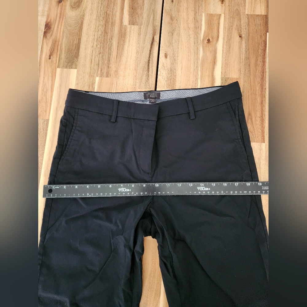 J. Jill Wearever Collection Pants Women's  Black Woven Trousers 12 petite NWT - Picture 10 of 12